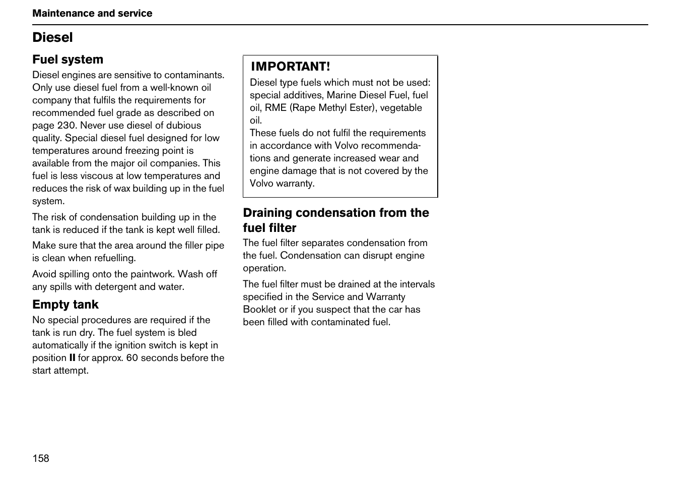 Volvo S60R User Manual | Page 159 / 240