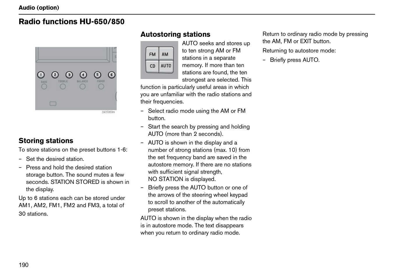 Volvo S60R User Manual | Page 191 / 240