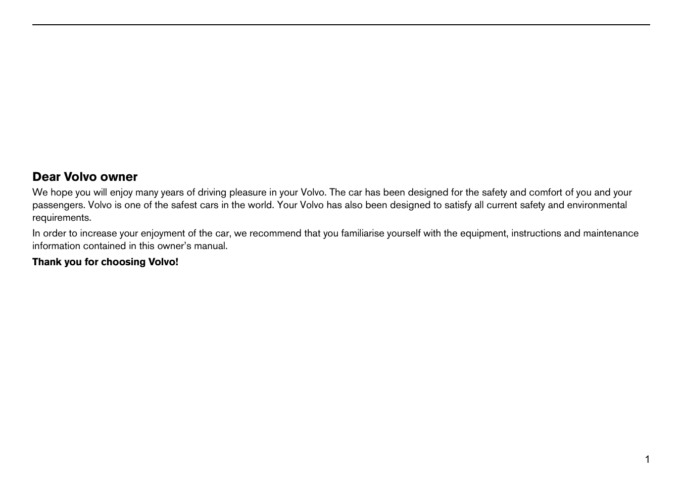 Volvo S60R User Manual | Page 2 / 240