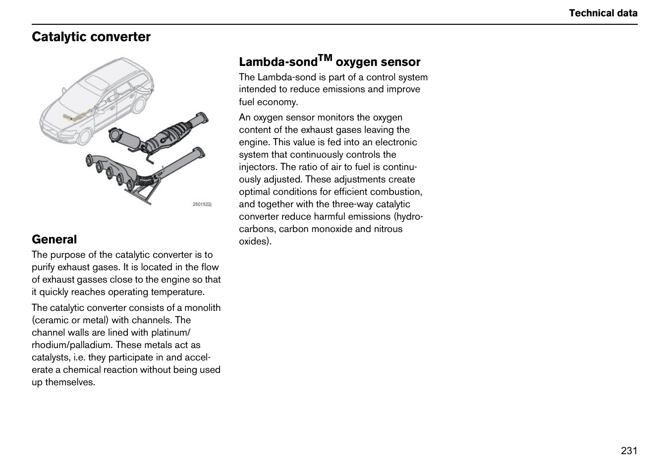 Volvo S60R User Manual | Page 232 / 240
