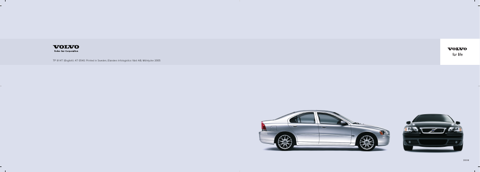 Volvo S60R User Manual | Page 240 / 240