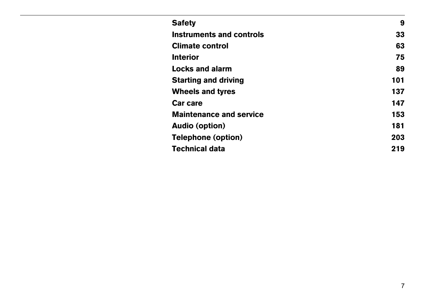 Volvo S60R User Manual | Page 8 / 240