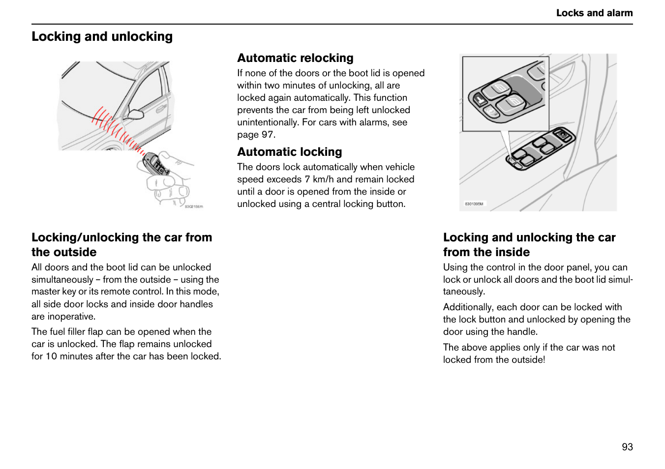 Volvo S60R User Manual | Page 94 / 240