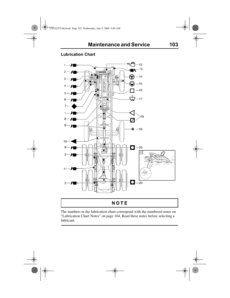Maintenance and service 103 | Volvo D11F User Manual | Page 107 / 132