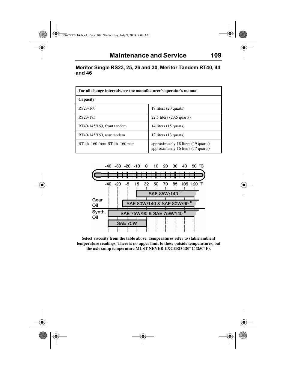 Maintenance and service 109 | Volvo D11F User Manual | Page 113 / 132