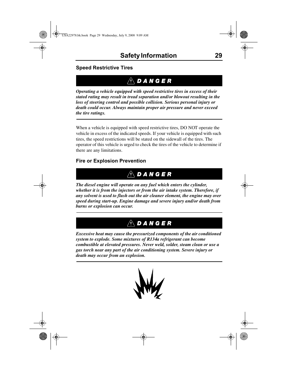 Safety information 29 | Volvo D11F User Manual | Page 33 / 132