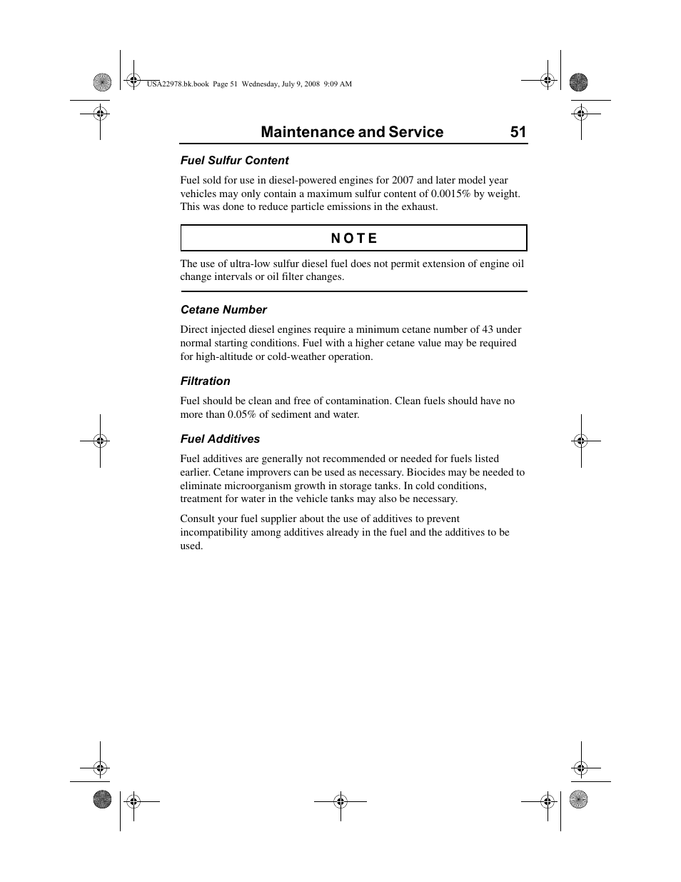 Maintenance and service 51 | Volvo D11F User Manual | Page 55 / 132
