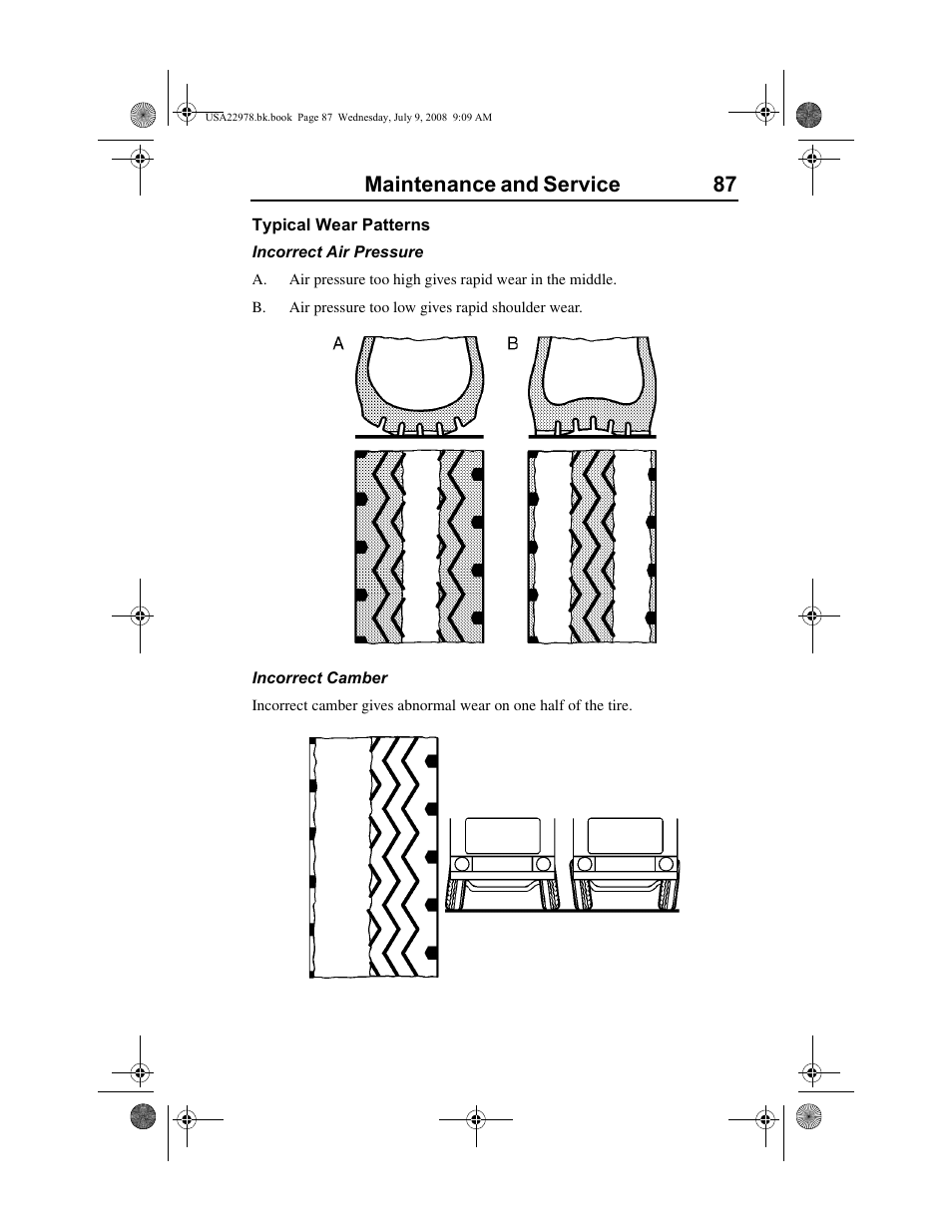 Maintenance and service 87 | Volvo D11F User Manual | Page 91 / 132