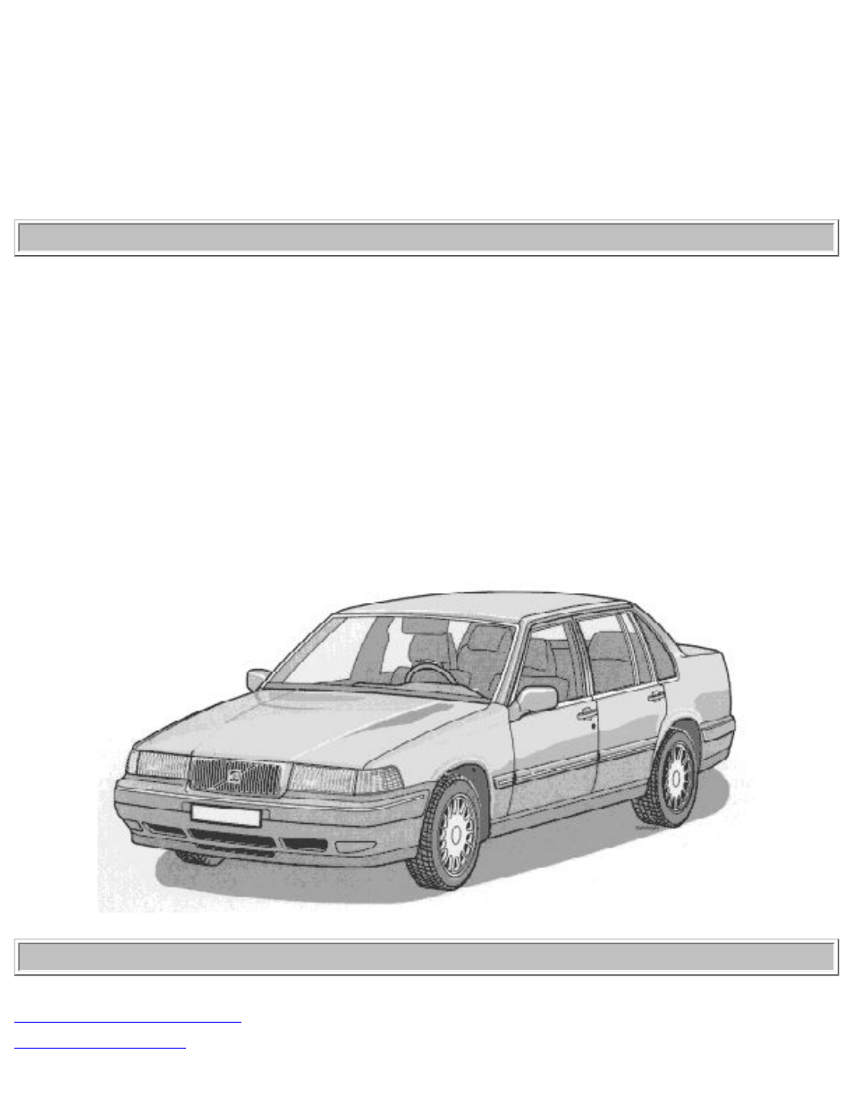 Volvo 940 User Manual | 204 pages