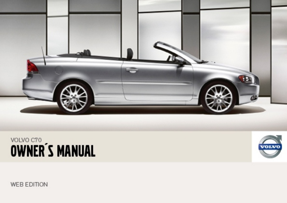 Volvo C70 User Manual | 251 pages