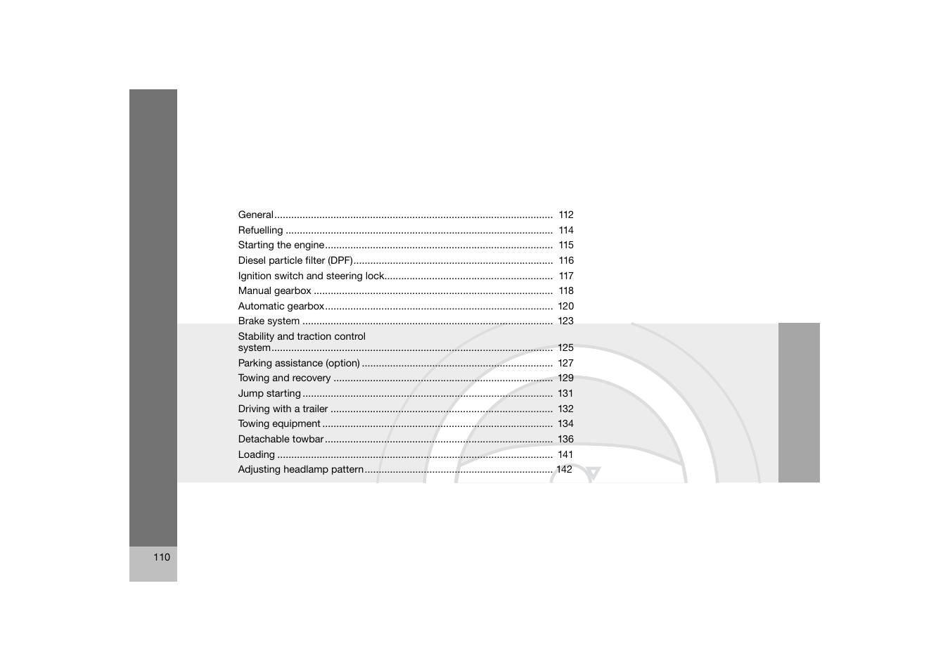 Volvo C70 User Manual | Page 111 / 251