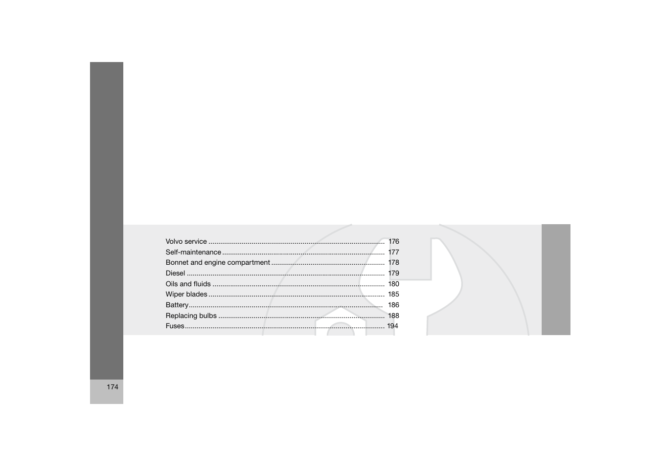 Volvo C70 User Manual | Page 175 / 251