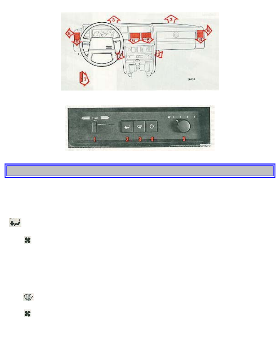 8 air louver, 10 air louver, 12 air louver | Pg. 23 heating and ventilation | Volvo 240 User Manual | Page 24 / 126