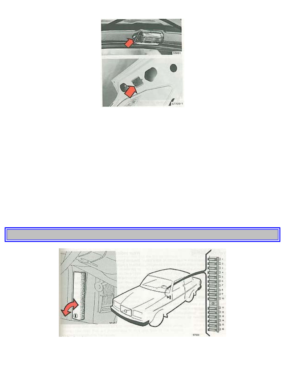 Pg. 79 fuses | Volvo 240 User Manual | Page 88 / 126