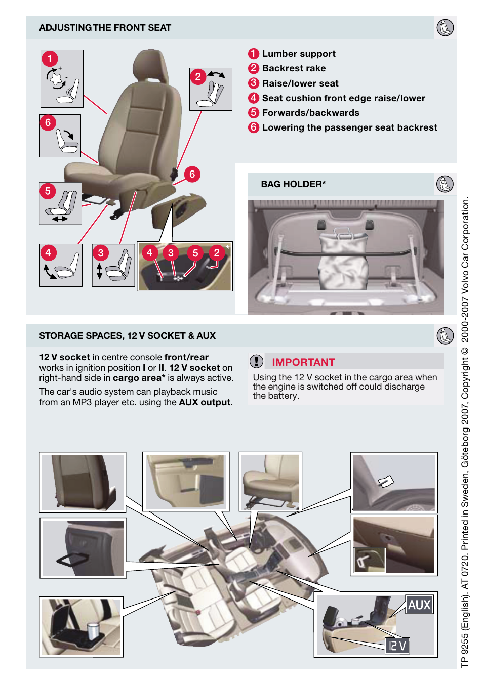 Volvo 2008 S40 User Manual | Page 8 / 8