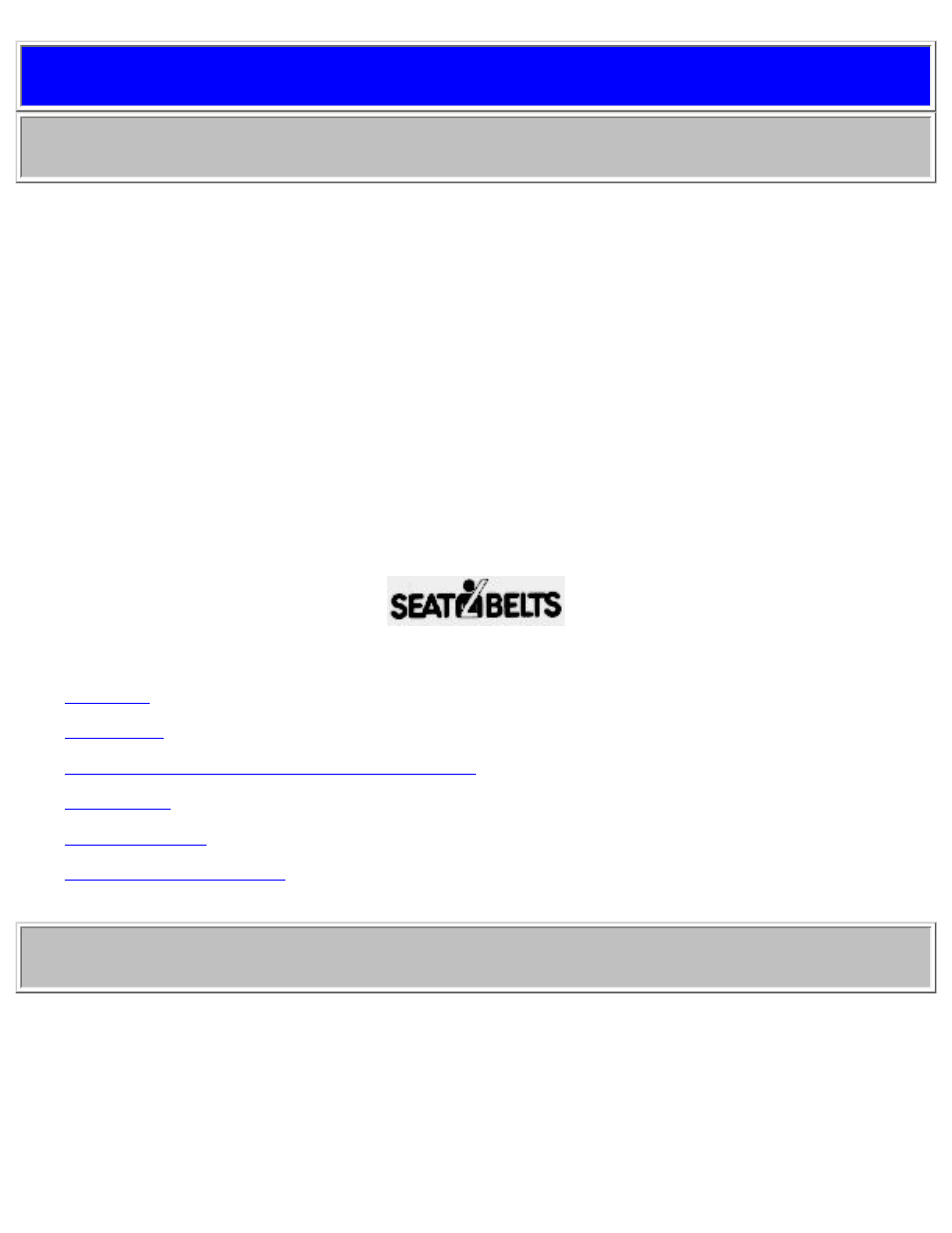 97850_101.htm, 1997 volvo 850, Occupant safety, reporting safety defects | Volvo 1997 850 User Manual | Page 20 / 259