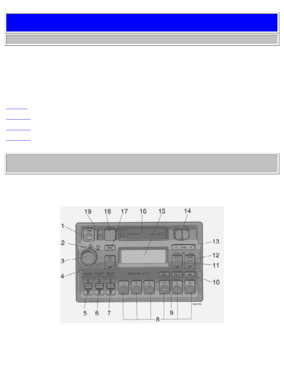 97850_1001.htm, 1997 volvo 850 | Volvo 1997 850 User Manual | Page 5 / 259