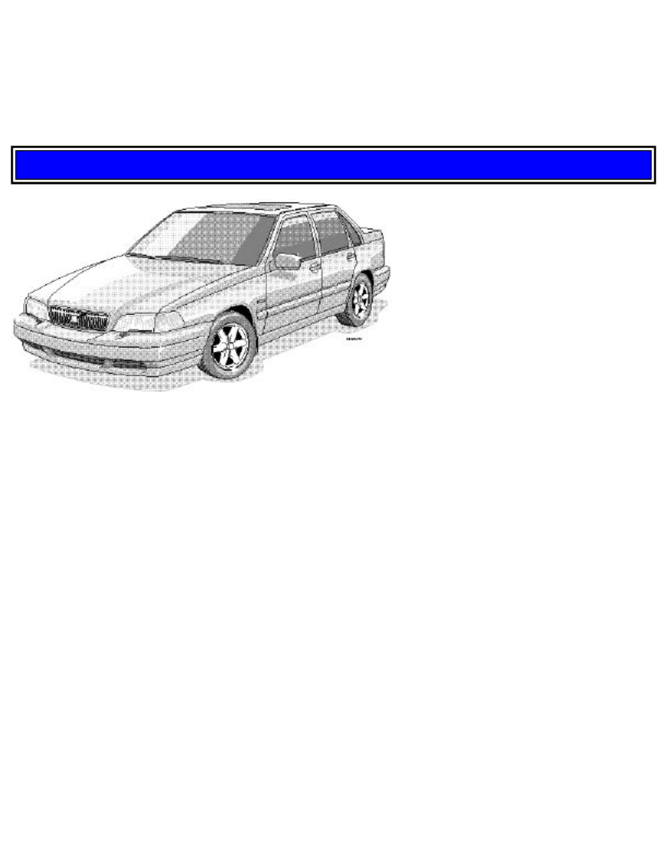 Volvo S70 User Manual | 283 pages
