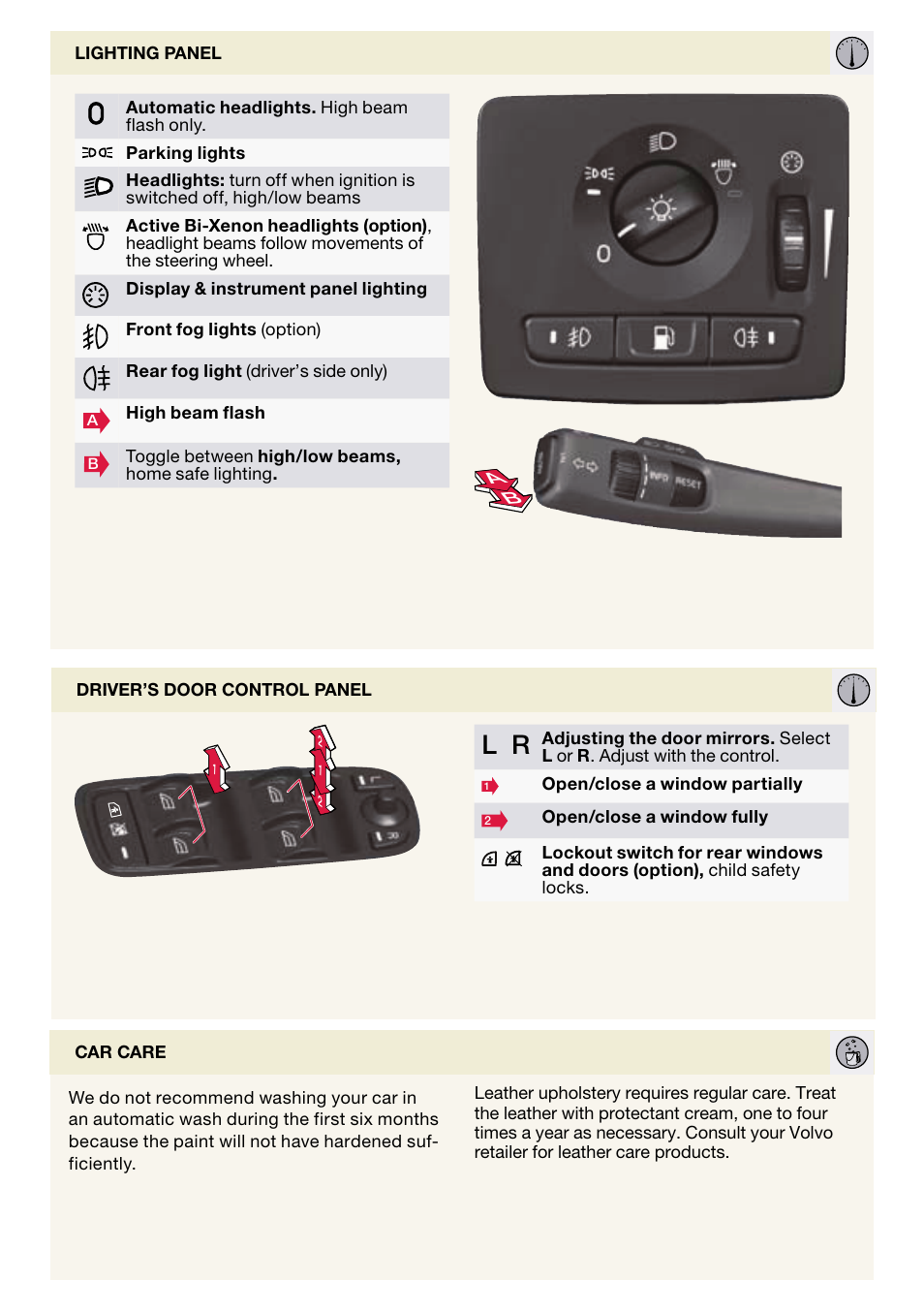 Volvo V50 User Manual | Page 3 / 8