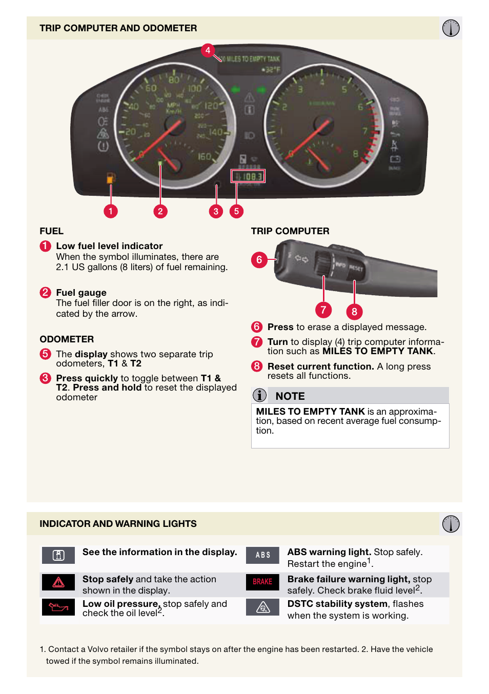 Volvo V50 User Manual | Page 6 / 8