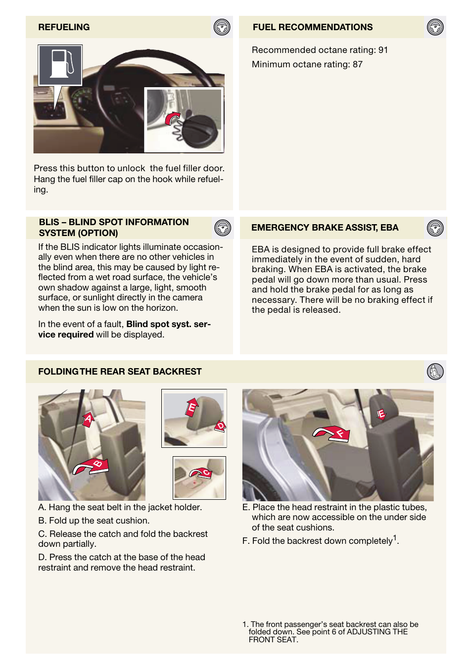 Volvo V50 User Manual | Page 7 / 8