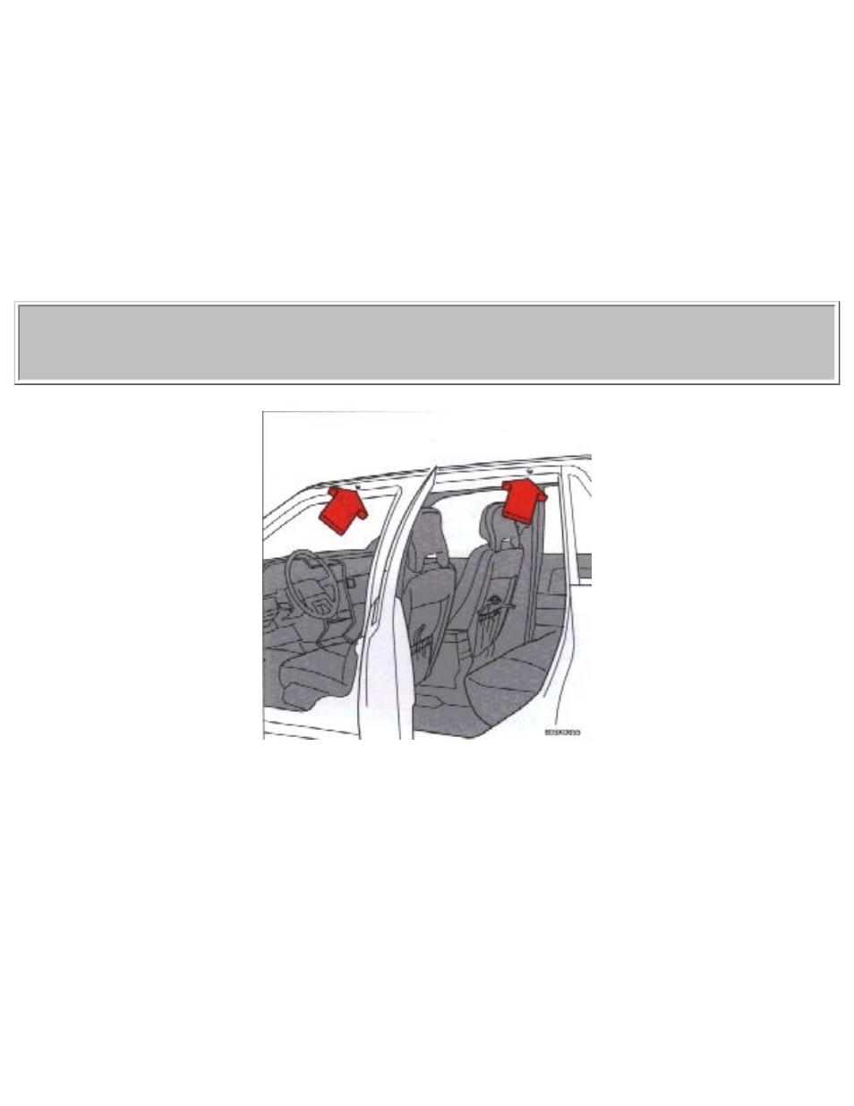 Place heavier cargo at bottom of load | Volvo 850 User Manual | Page 124 / 201