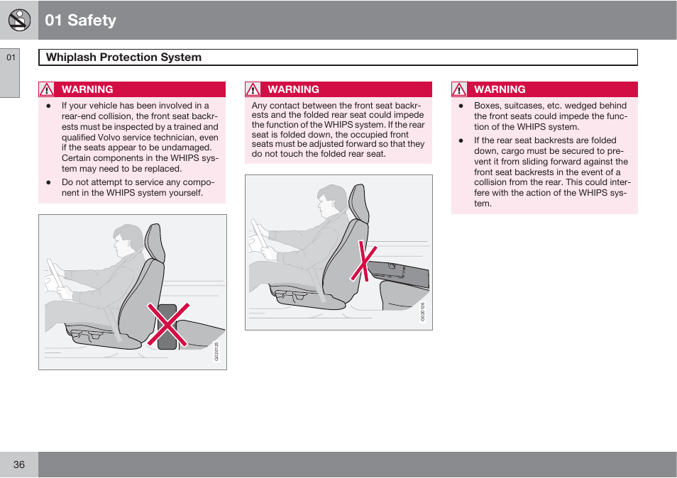 01 safety | Volvo XC90 User Manual | Page 36 / 302