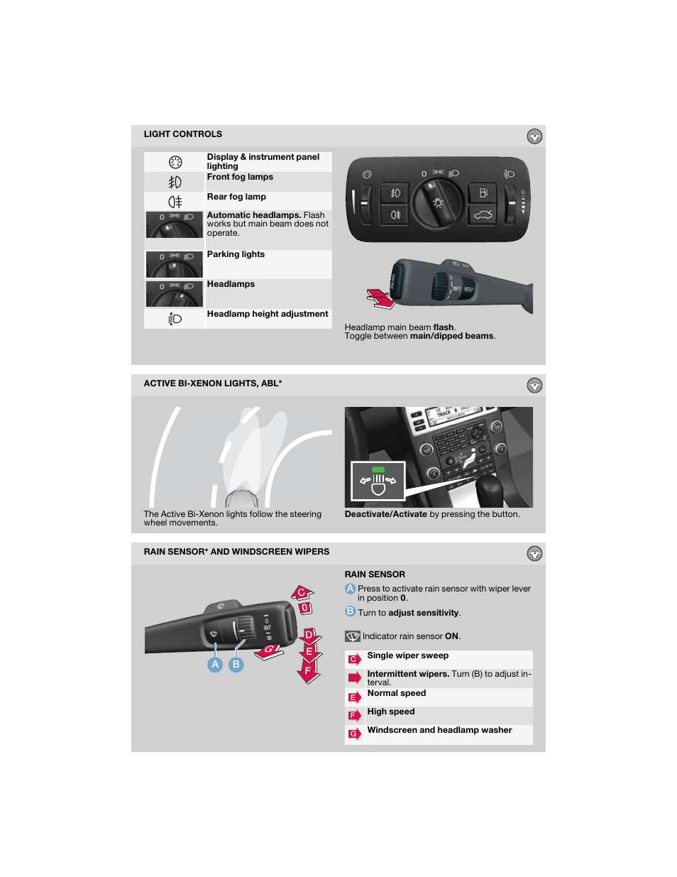 Volvo S80 User Manual | Page 8 / 8