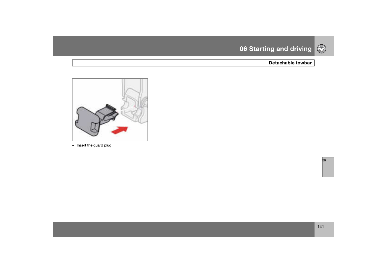 06 starting and driving | Volvo S60 S60R User Manual | Page 142 / 265