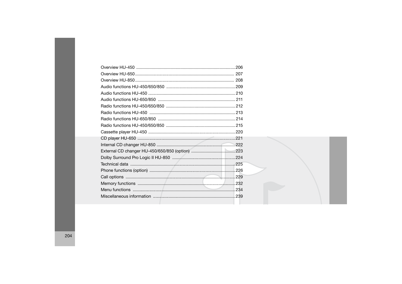 Volvo S60 S60R User Manual | Page 205 / 265