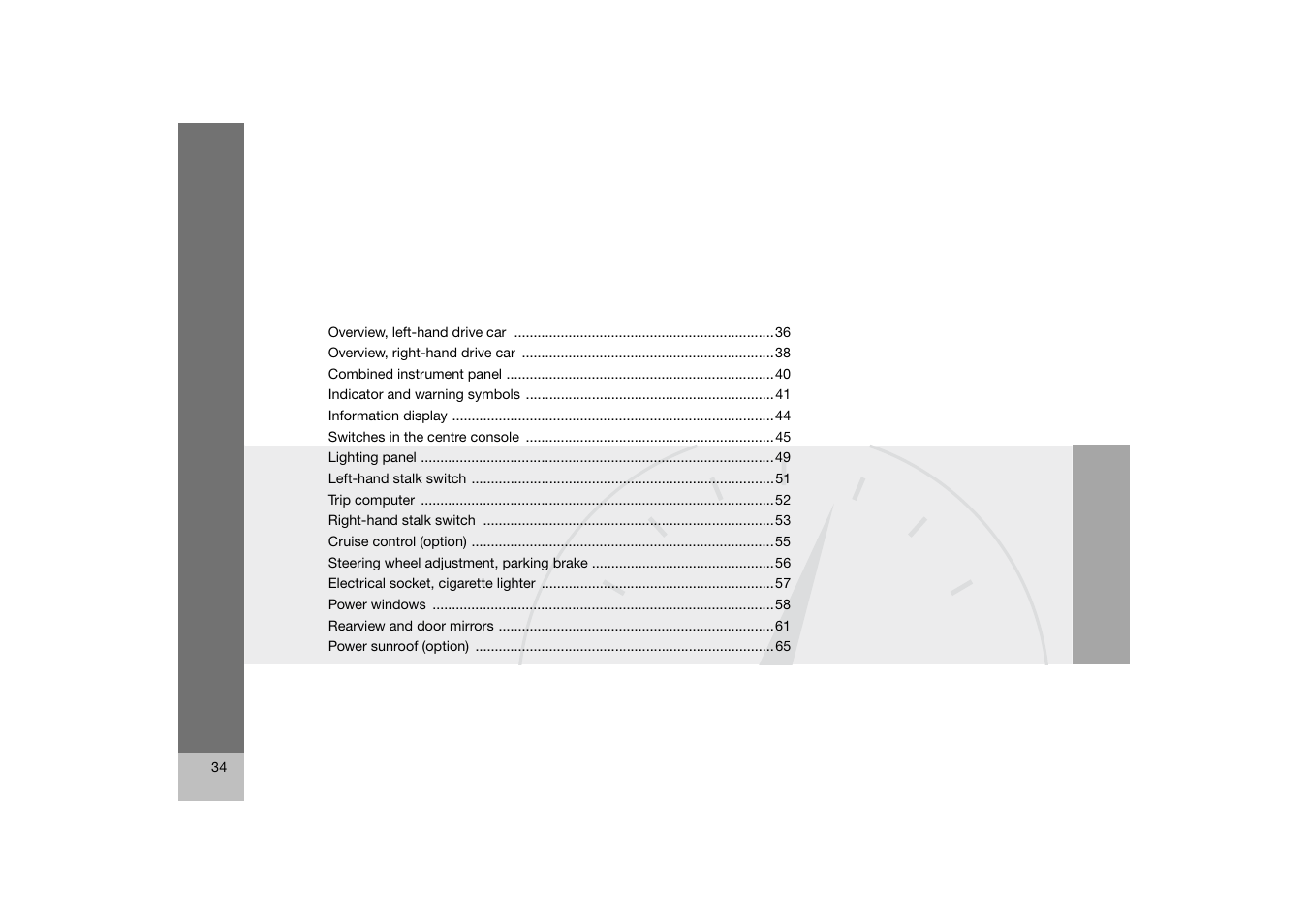 Volvo S60 S60R User Manual | Page 35 / 265