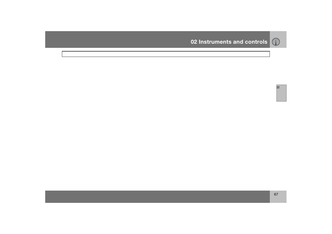 02 instruments and controls | Volvo S60 S60R User Manual | Page 68 / 265