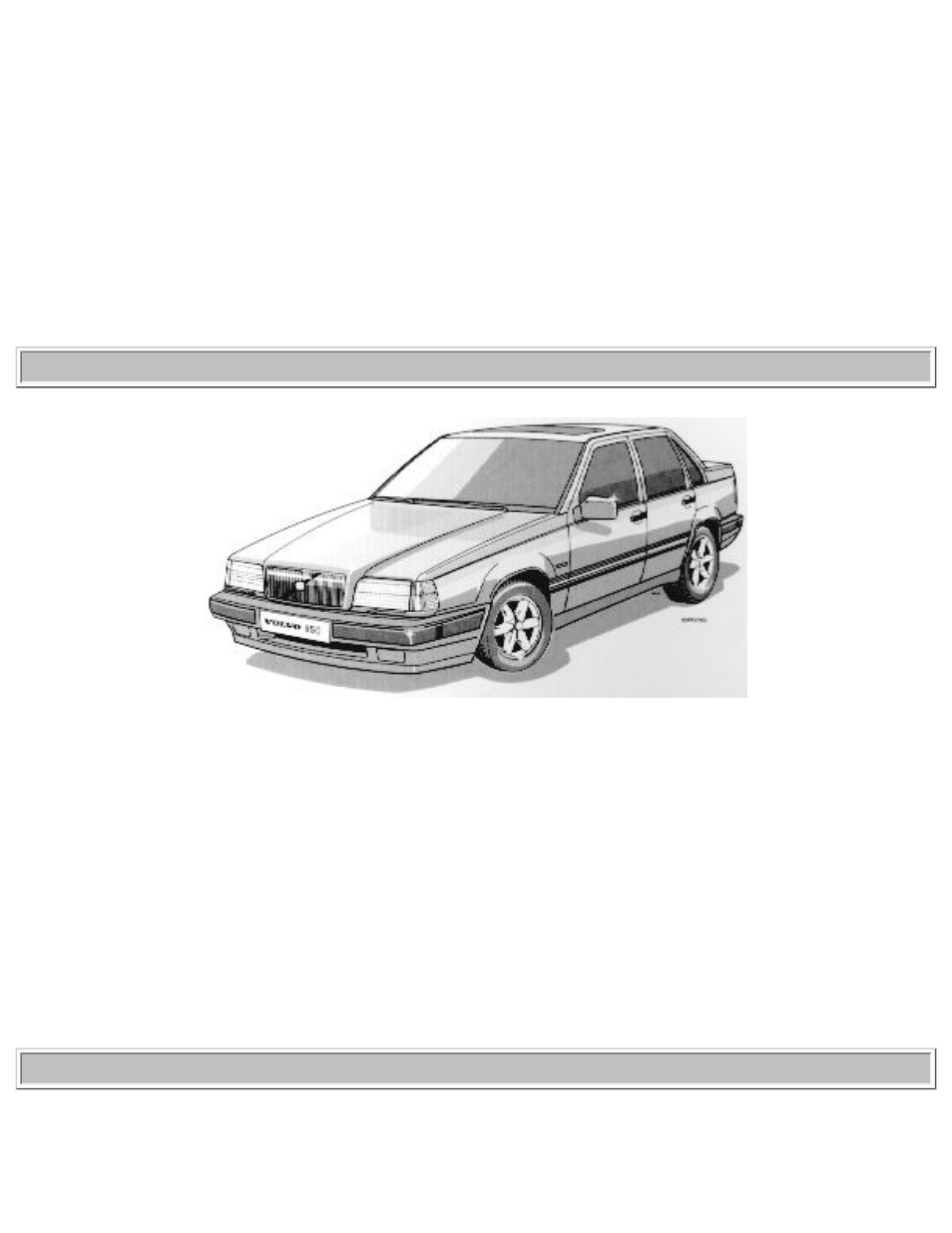 Volvo 850GLT User Manual | 176 pages