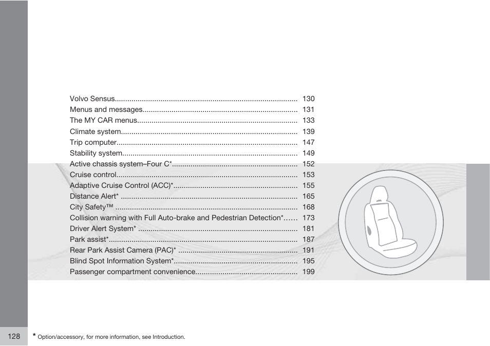 Volvo S60 User Manual | Page 128 / 358