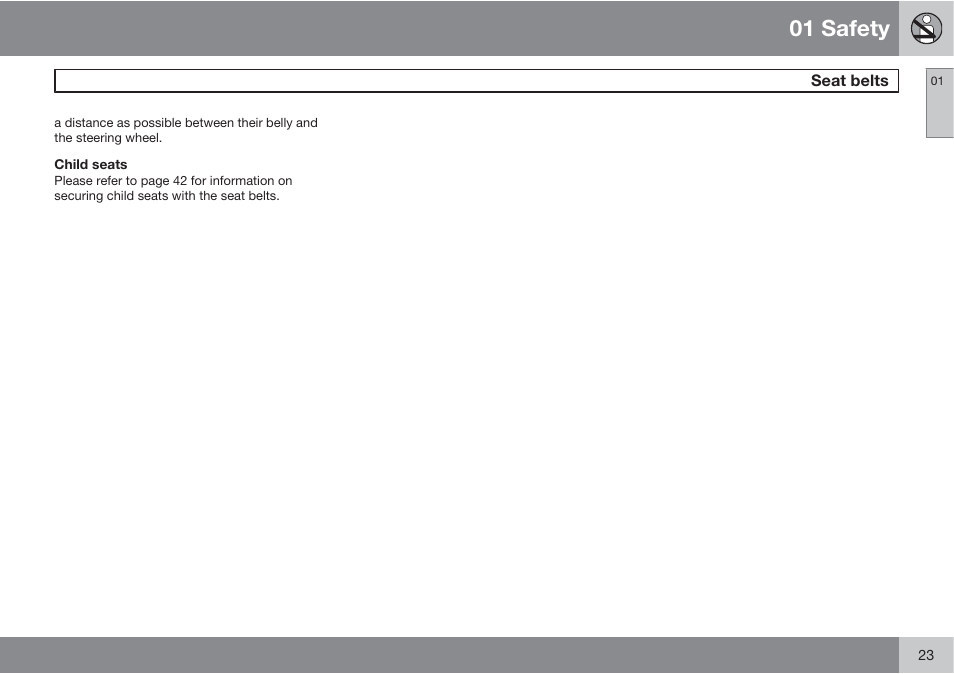01 safety | Volvo S60 User Manual | Page 23 / 358