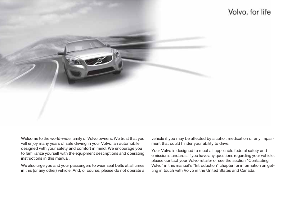 Volvo S60 User Manual | Page 3 / 358