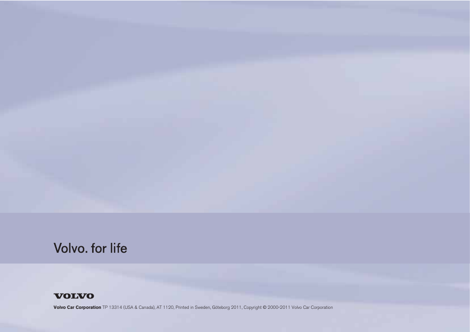 Volvo S60 User Manual | Page 358 / 358