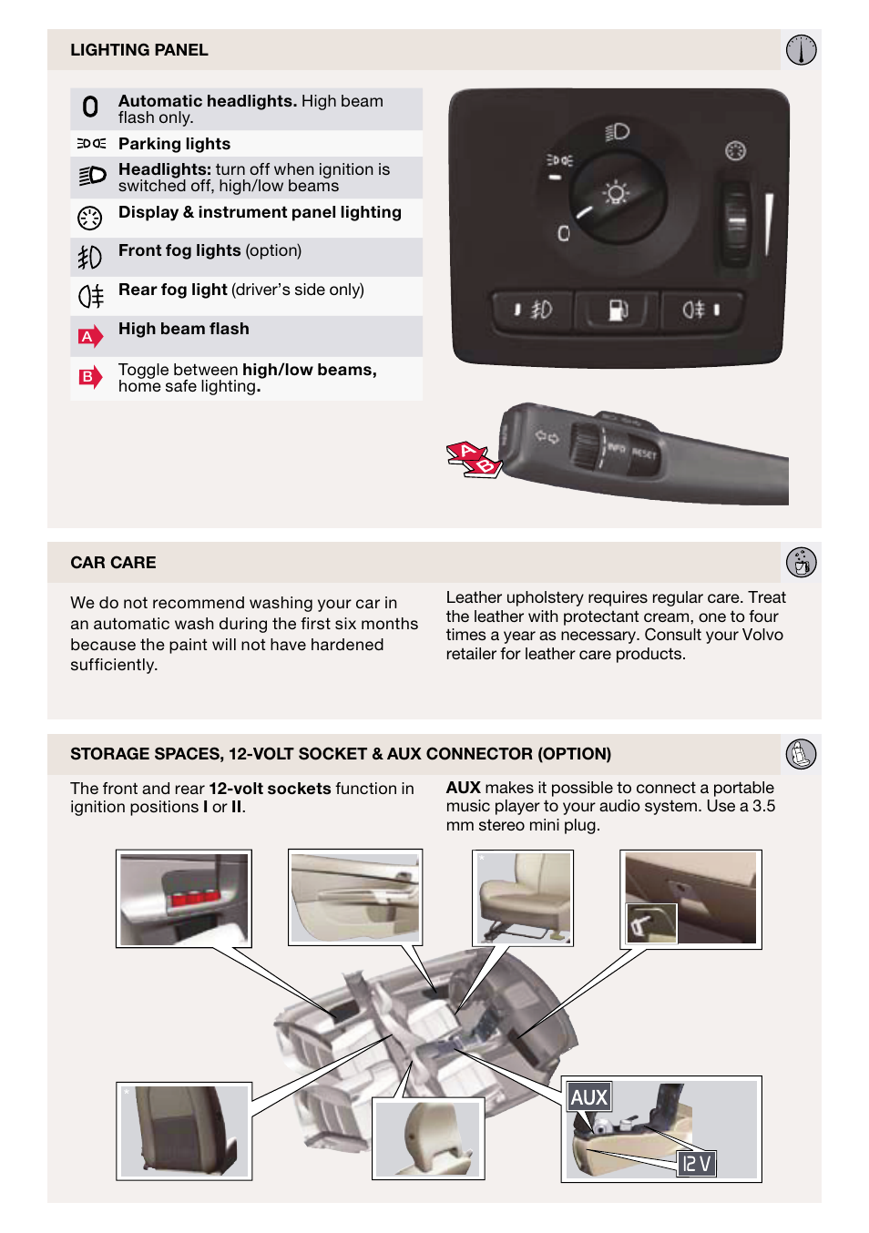 Volvo 2008 C30 User Manual | Page 3 / 8