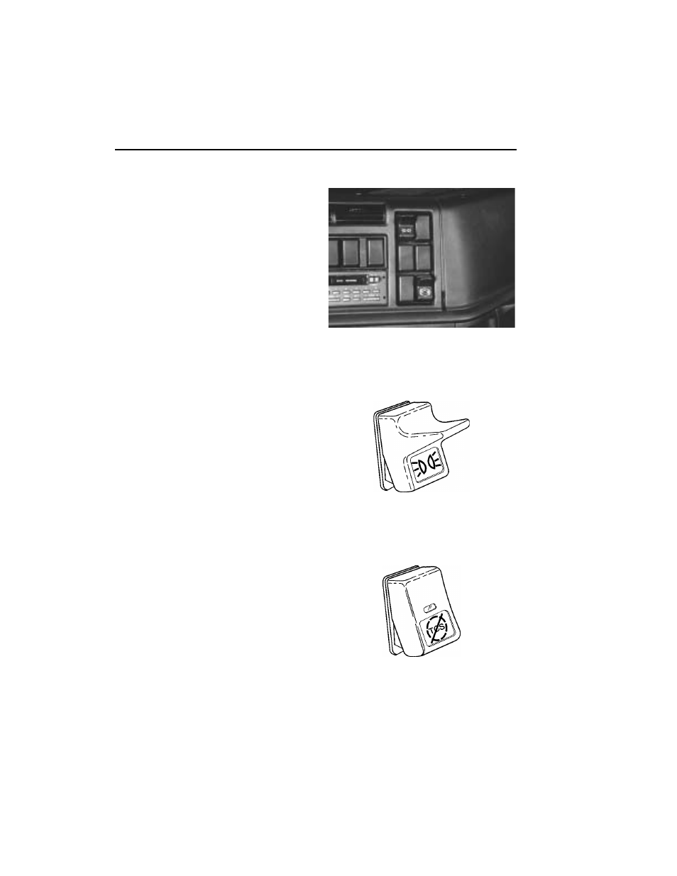 100 instruments and controls right switch cluster | Volvo VHD User Manual | Page 106 / 300