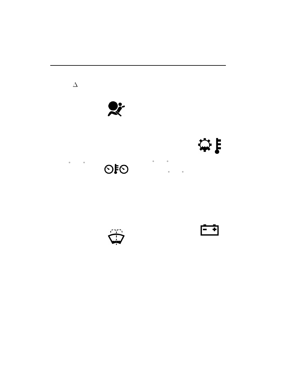 166 graphic display, Airbag, Overheating, in- struments | Level, washer fluid, Warning, trans- mission oil temperature, Warning, volt- meter | Volvo VHD User Manual | Page 172 / 300