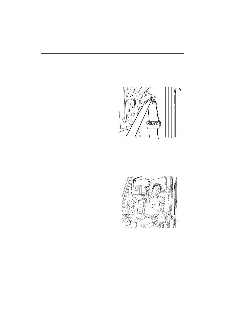 54 additional safety features, Comfort clip operation | Volvo VHD User Manual | Page 60 / 300