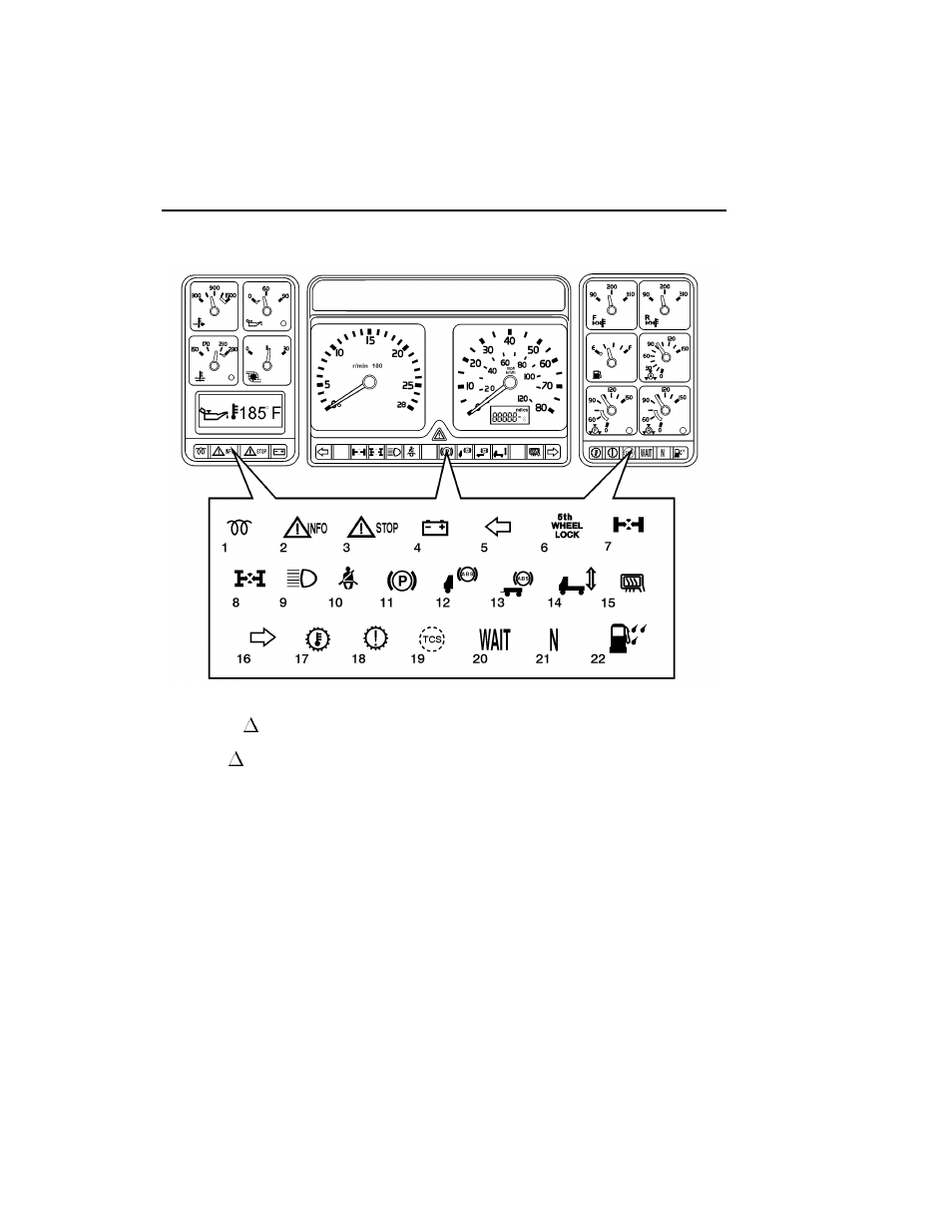 66 instruments and controls telltale overview | Volvo VHD User Manual | Page 72 / 300