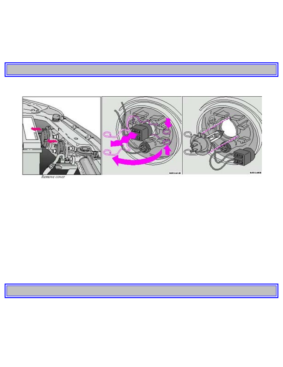 Pg. 89 replacing bulbs, Pg. 90 replacing bulbs | Volvo S40 User Manual | Page 119 / 189