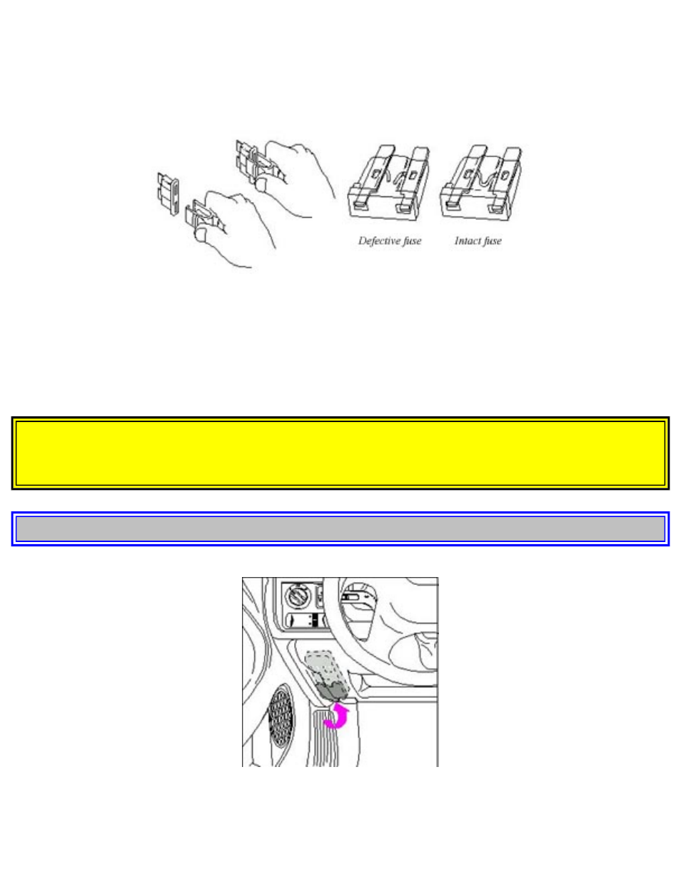 Pg. 96 fuses | Volvo S40 User Manual | Page 128 / 189