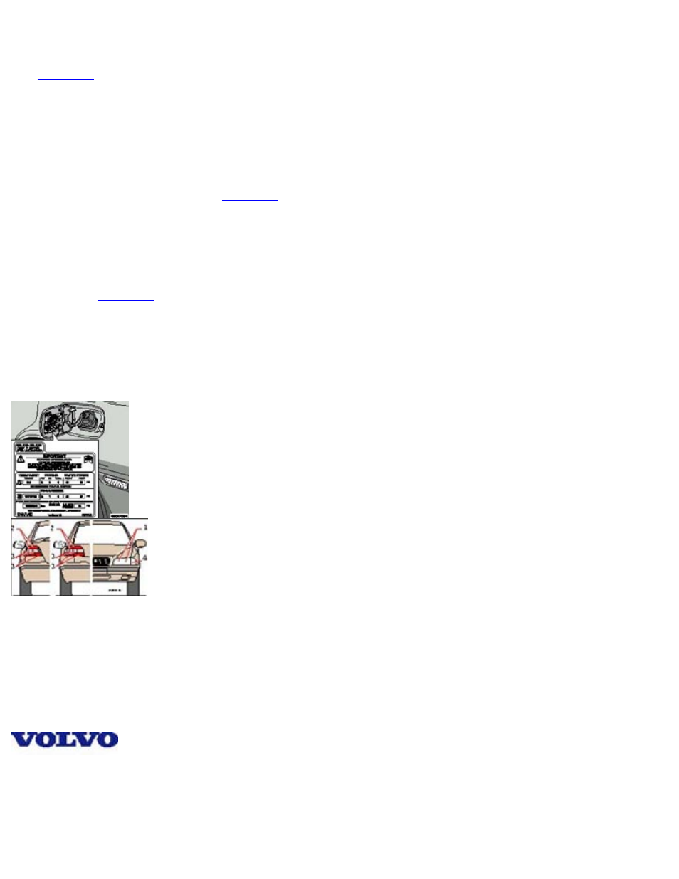 Volvo S40 User Manual | Page 188 / 189