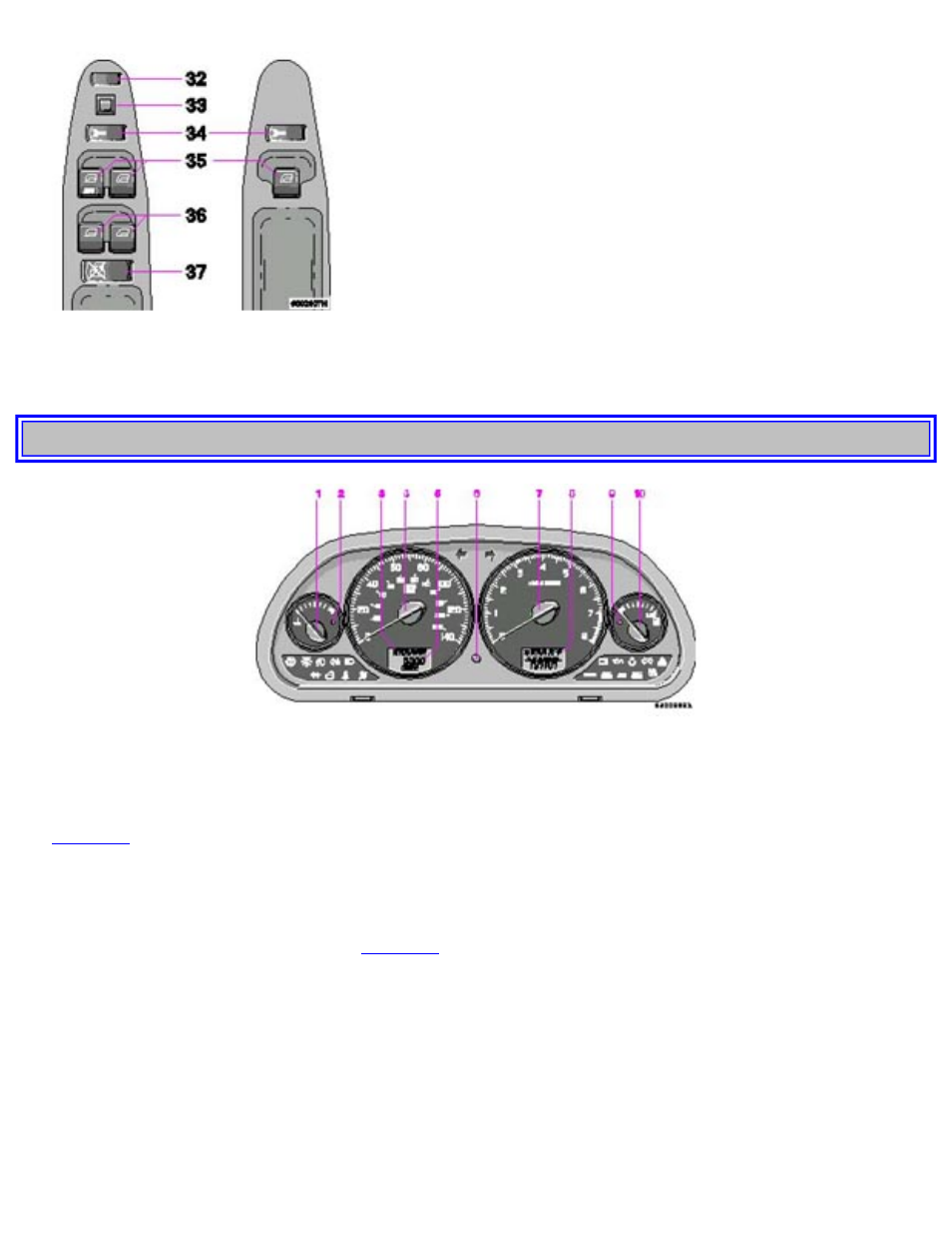 Pg. 20 instruments | Volvo S40 User Manual | Page 31 / 189