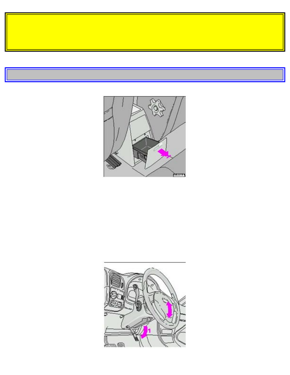 Steering wheel adjustment 34, Pg. 34 rear waste bin, steering wheel adjustment | Volvo S40 User Manual | Page 51 / 189