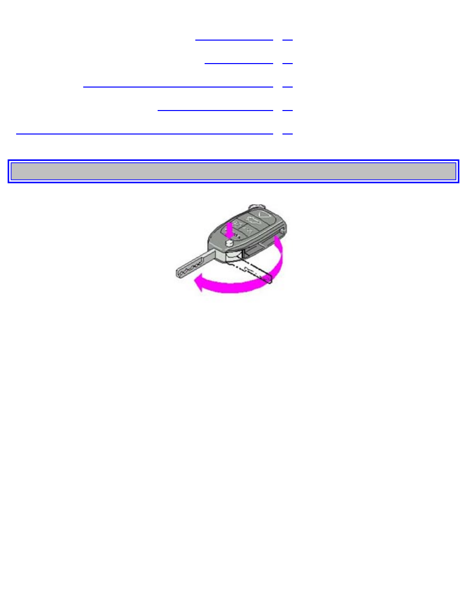 Pg. 40 keys | Volvo S40 User Manual | Page 59 / 189