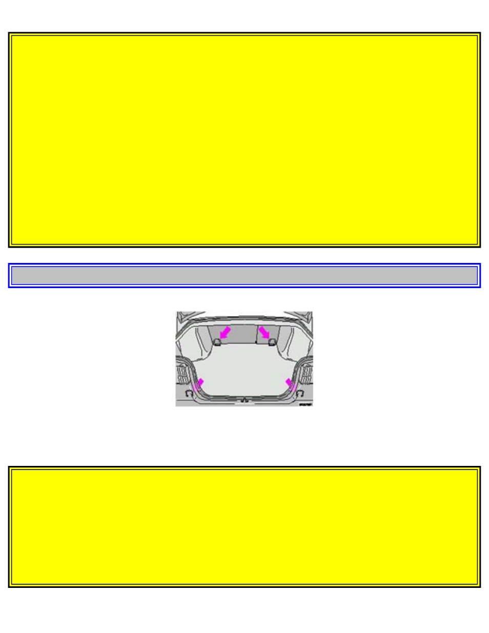 Securing cargo 56, Pg. 56 securing cargo | Volvo S40 User Manual | Page 79 / 189