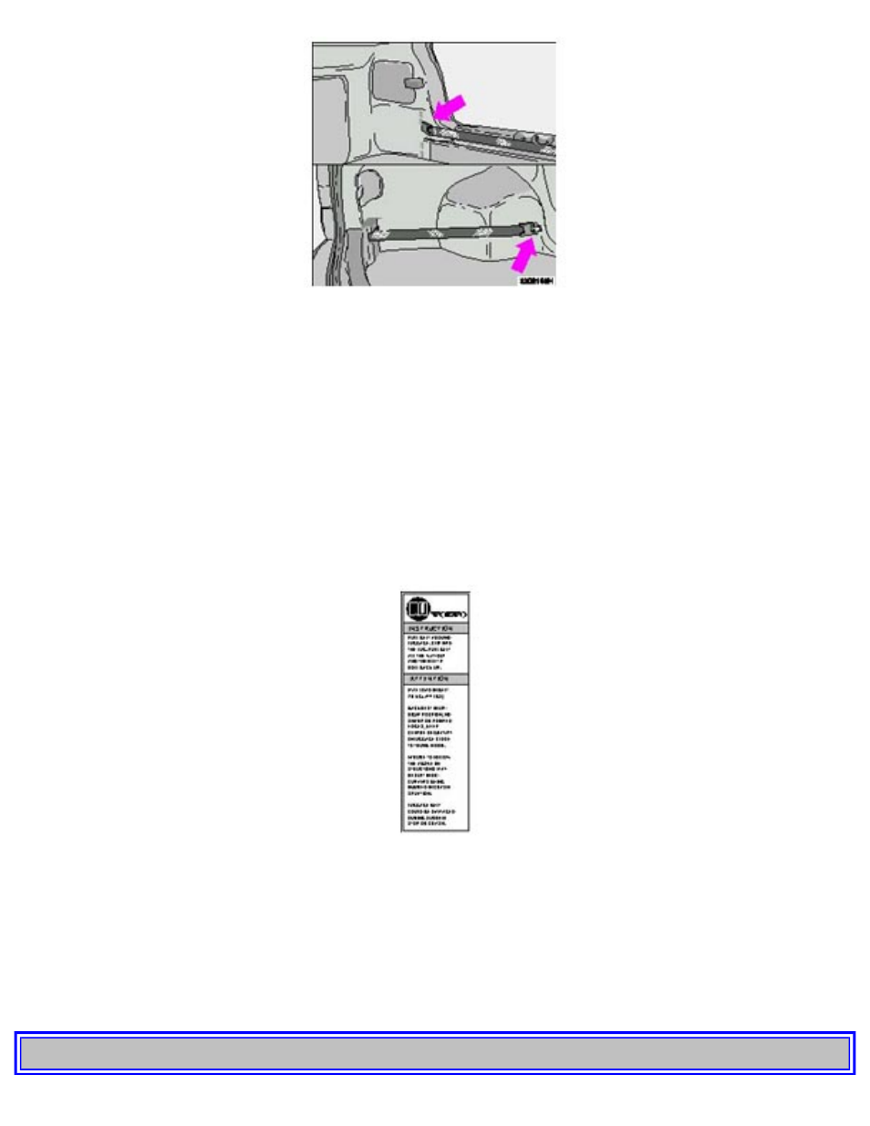 Cargo space/trunk light, spare tire, jack 57, Pg. 57 cargo space light, spare tire, jack | Volvo S40 User Manual | Page 80 / 189